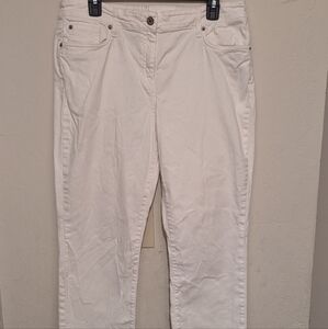 Boden White  Jeans size 16 L